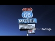 Motel Route 66 Sign CU 3265
